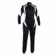Obleke FIA race suit OMP FIRST-ELLE black-white | race-shop.si
