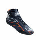 Čevlji FIA race shoes OMP ONE-S blue/fluo orange | race-shop.si