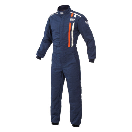 Obleke FIA tekmovalni kombinezon OMP CLASSIC, modra | race-shop.si