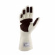Rokavice Race gloves OMP DIJON with FIA (inside stitching) cream/brown | race-shop.si