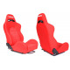 Športni sedeži brez homologacije FIA - nastavljivi Racing seat K700 RED | race-shop.si
