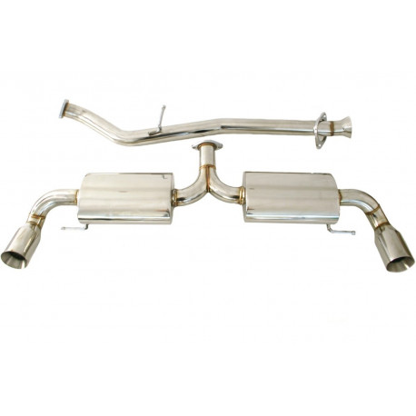 Cat back izpušni sistem RACES Cat back race Exhaust System Mazda RX8 | race-shop.si