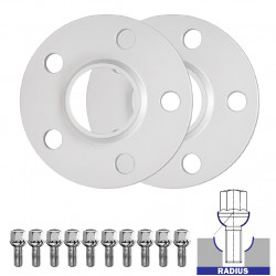 Komplet 2 kosov distančnikov (prehodni) za Skoda Octavia Mk3 A7 (5E) FL - 25mm, 5x112, 57,1