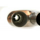 1x vhod / 2x izhod Izpušni lonec (dušilec zvoka) RACES 41, premer dovoda 2,5" (63mm) | race-shop.si