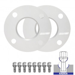 Komplet 2 kosov distančnikov (prehodni) za LADA Largus Cross B0 FL - 5mm, 4x100, 60,1