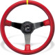 Volani Volanski obroč Luisi Mirage Corsa, 350mm, usnje, 75mm , globoka zasnova | race-shop.si