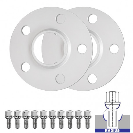 Za določen model Komplet 2 kosov distančnikov (prehodni) za Audi Q4  - 15mm, 5x112, 57,1 | race-shop.si