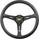 Volani 3 spokes steering wheel OMP SAND, 350mm, Flat | race-shop.si