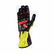 Rokavice Race gloves OMP KS-2 ART (external stitching) black / yelow | race-shop.si