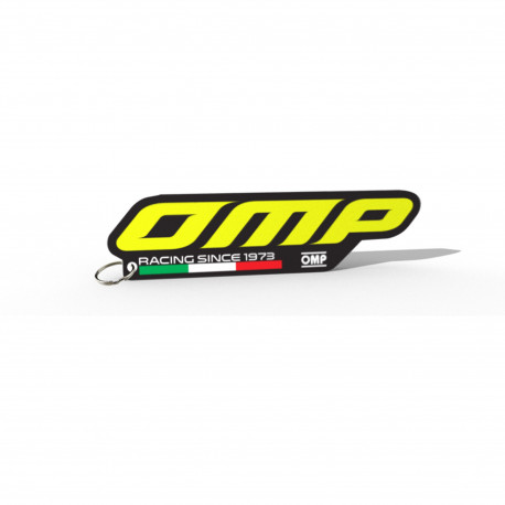 Promocijski predmeti Silicon rubber 3D OMP logo keychain | race-shop.si