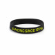 Rubber wrist band OMP silicone bracelet | race-shop.si