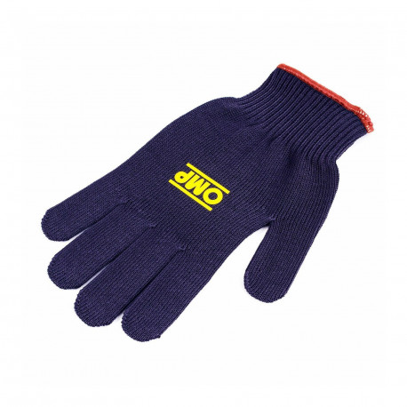 Oprema za mehanike Mechanics` glove OMP Short Technical blue | race-shop.si