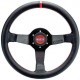 Volani 3 spokes steering wheel Sparco CHAMPION, 330mm leather, 65mm | race-shop.si