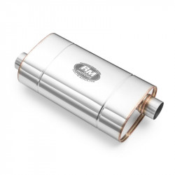 Sredinski izpušni lonec (dušilec zvoka) 63mm RM Motors