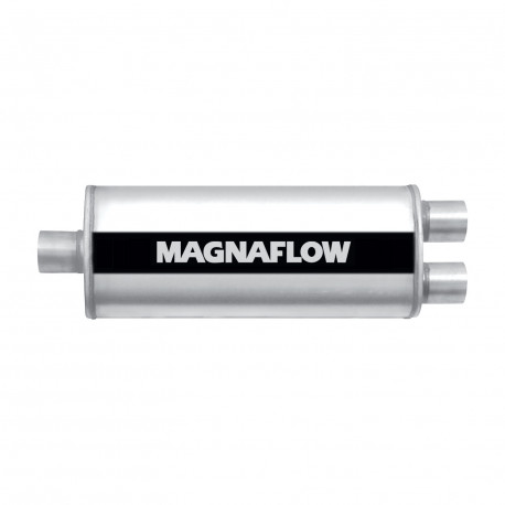 1x vhod / 2x izhod MagnaFlow jekleni dušilec zvoka (izpušni lonec) 12388 | race-shop.si