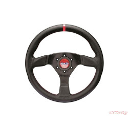 3 spokes steering wheel Sparco R383 CHAMPION, 330mm leather, 39mm