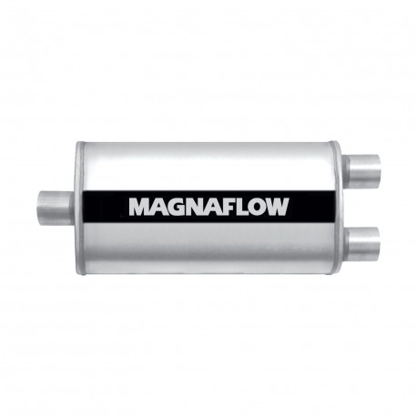 1x vhod / 2x izhod MagnaFlow steel muffler 12587 | race-shop.si