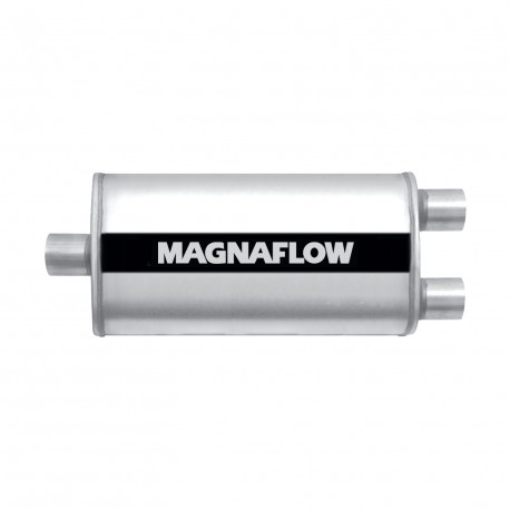 1x vhod / 2x izhod MagnaFlow steel muffler 12588 | race-shop.si