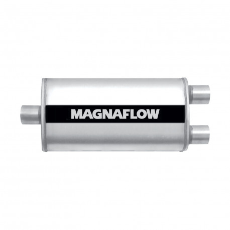 1x vhod / 2x izhod MagnaFlow steel muffler 12590 | race-shop.si