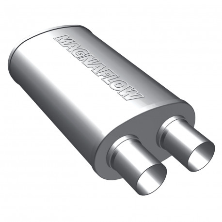 1x vhod / 2x izhod MagnaFlow jekleni dušilec zvoka (izpušni lonec) 14223 | race-shop.si