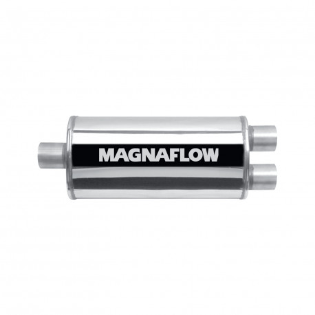 1x vhod / 2x izhod MagnaFlow jekleni dušilec zvoka (izpušni lonec) 14258 | race-shop.si