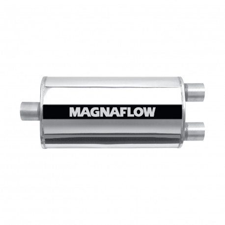 1x vhod / 2x izhod MagnaFlow steel muffler 14580 | race-shop.si