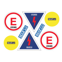 SPARCO Fire extinguishing system sticker