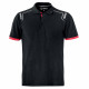 Majice SPARCO Portland Polo shirt Tech stretch plus navy black | race-shop.si