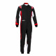 Obleke CIK-FIA Otroški dirkaški kombinezon SPARCO Thunder K43 črna/rdeča | race-shop.si