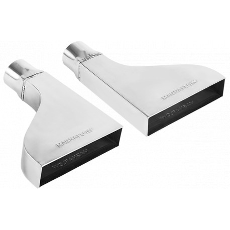 Oval z dvema izpustoma Univerzalna konica dušilca ​​izpušnih plinov Magnaflow 35150 | race-shop.si