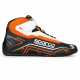 Čevlji Otroški dirkalni čevlji SPARCO K-Run črna/oranžna | race-shop.si