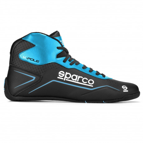 Čevlji Čevlji za karting Sparco K-POLE, črna/cian | race-shop.si