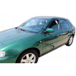 Okenski deflektorji za AUDI A3 5D, 1997-2003 (8L) (+OT), 4 kosov (sprednja + zadnja deflektorja)