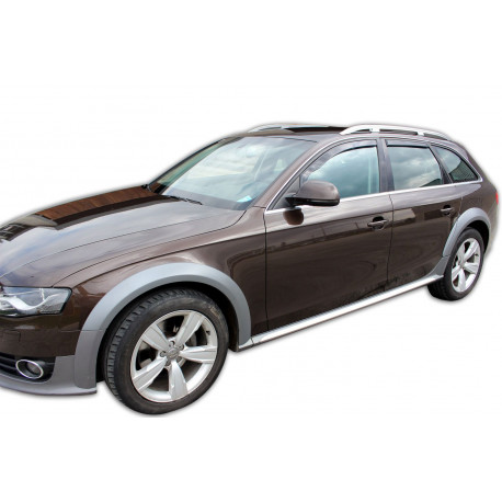 Okenski deflektorji Okenski deflektorji za AUDI A4 (B8) 5D COMBI, 2009-2015 (+OT), 4 kosov (sprednja + zadnja deflektorja) | race-shop.si
