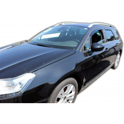 Okenski deflektorji za CITROEN C5 5D, 2008-2017 (+OT) TOURER COMBI, 4 kosov (sprednja + zadnja deflektorja)