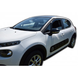 Okenski deflektorji za CITROEN C3 III 5D, 2017 in novejše, 2 kosa (sprednja deflektorja)