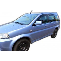Okenski deflektorji za HONDA HR-V I typ GH, 5D, 2000-2005 (+OT), 4 kosov (sprednja + zadnja deflektorja)