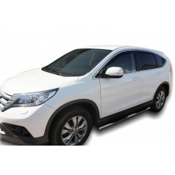Okenski deflektorji za HONDA CR-V IV 5D, 2012-2017 (OT), 4 kosov (sprednja + zadnja deflektorja)