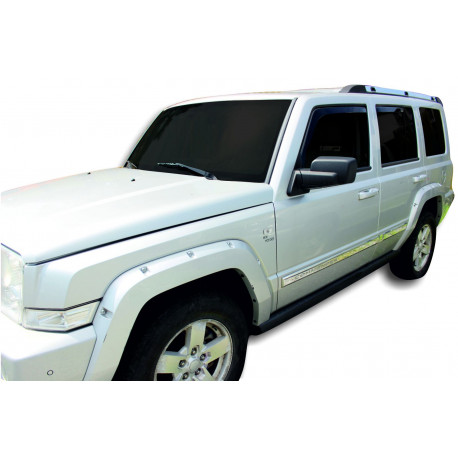 Okenski deflektorji Okenski deflektorji za JEEP COMMANDER 5D, 2005-2010 (+OT), 4 kosov (sprednja + zadnja deflektorja) | race-shop.si