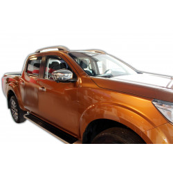 Okenski deflektorji za NISSAN NAVARA IV 4D, 2014 in novejše (+OT), 4 kosov (sprednja + zadnja deflektorja)
