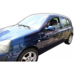 Okenski deflektorji za RENAULT CLIO II 5D 1998, THALIA, 2001-2004 (+OT), 4 kosov (sprednja + zadnja deflektorja)