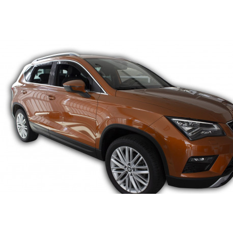 Okenski deflektorji Okenski deflektorji za SEAT ATECA 5D, 2016 in novejše (+OT), 4 kosov (sprednja + zadnja deflektorja) | race-shop.si