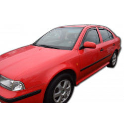 Okenski deflektorji za ŠKODO OCTAVIA TOUR 10/1996-11/2010 SEDAN (+OT), 4 kosov (sprednja + zadnja deflektorja)