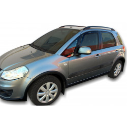 Okenski deflektorji za SUZUKI SX4 I 5D, 2006-2012 (+OT) HTB, 4 kosov (sprednja + zadnja deflektorja)