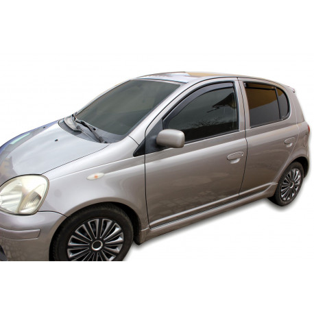 Okenski deflektorji Okenski deflektorji za TOYOTA YARIS 5D, 2001-2006 (+OT), 4 kosov (sprednja + zadnja deflektorja) | race-shop.si