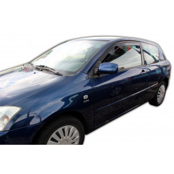 Okenski deflektorji za TOYOTA COROLLA E12 3D, 2002-2008, 2 kosa (sprednja deflektorja)