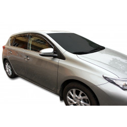 Okenski deflektorji za TOYOTA AURIS II 5D, 2013-2018 (+OT) HTB, 4 kosov (sprednja + zadnja deflektorja)