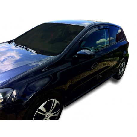 Okenski deflektorji Okenski deflektorji za VOLKSWAGEN POLO (V gen) 3D, 2009-2017, 2 kosa (sprednja deflektorja) | race-shop.si