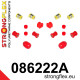 Poliuretanski silent bloki STRONGFLEX - 086222B: Front suspension bush kit | race-shop.si