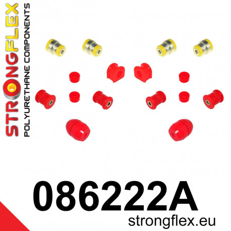 Poliuretanski silent bloki STRONGFLEX - 086222B: Front suspension bush kit | race-shop.si